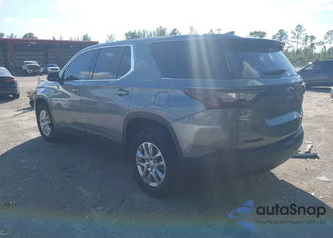 2021 Chevrolet Traverse Fwd Ls из США, поврежденный, VIN 1GNERFKW3MJ162308